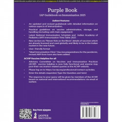 Purple Book: IAP Guidebook on Immunization 2025, 5/E for Pediatricians and PG Pediatric Students | Vaccine Storage, Cold Cha… -