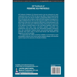 IAP Textbook of Pediatric ICU Protocols book by Santosh T. Soans, Vinayak Patki - Additional Image 3