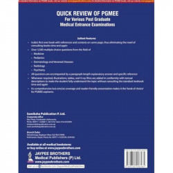 QUICK REVIEW OF PGMEE VOL.2 FOR VARIOUS P.G. MEDICAL ENTRANCE EXAMINATIONS book by Sharad Chandra - Additional Image 3
