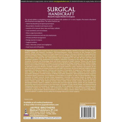 Surgical Handicraft: Manual for Surgical Residents & Surgeons book by R Dayananda Babu - Back Cover