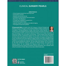 Clinical Surgery Pearls, 4/E for MS/DNB General Surgery Postgraduates and Final MBBS Students | 50 Case-Based Long and Short… -