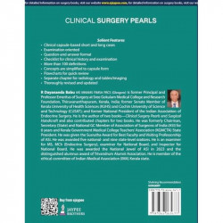 Clinical Surgery Pearls, 4/E for MS/DNB General Surgery Postgraduates and Final MBBS Students | 50 Case-Based Long and Short… -