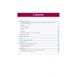 SRB's Bedside Clinics in Surgery book by Bhat - Back Cover