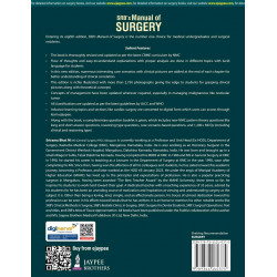 SRB's Manual of Surgery, 8/E for MBBS Students, Surgical Residents and NEET PG Aspirants | Includes Complimentary Exam Prep… - A
