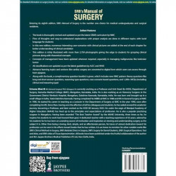 SRB's Manual of Surgery, 8/E for MBBS Students, Surgical Residents and NEET PG Aspirants | Includes Complimentary Exam Prep… - A