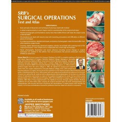 SRB's Surgical Operations: Text and Atlas (2 Vols Set), 3/E for MS/DNB Surgery Postgraduates | 8000+ Photographs, Step-by-St… -