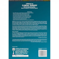 A Manual on Clinical Surgery, 18/E: Case-Based Guide for MBBS Final Year Students | Diagnostic Algorithms, Special Investiga… -