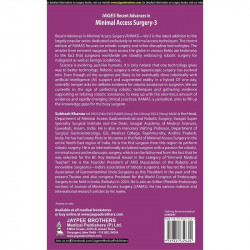 IAGES RECENT ADVANCES IN MINIMAL ACCESS SURGERY-3: ROBOTIC & INNOVATIVE TECHNOLOGIES book by Subhash Khanna - Back Cover
