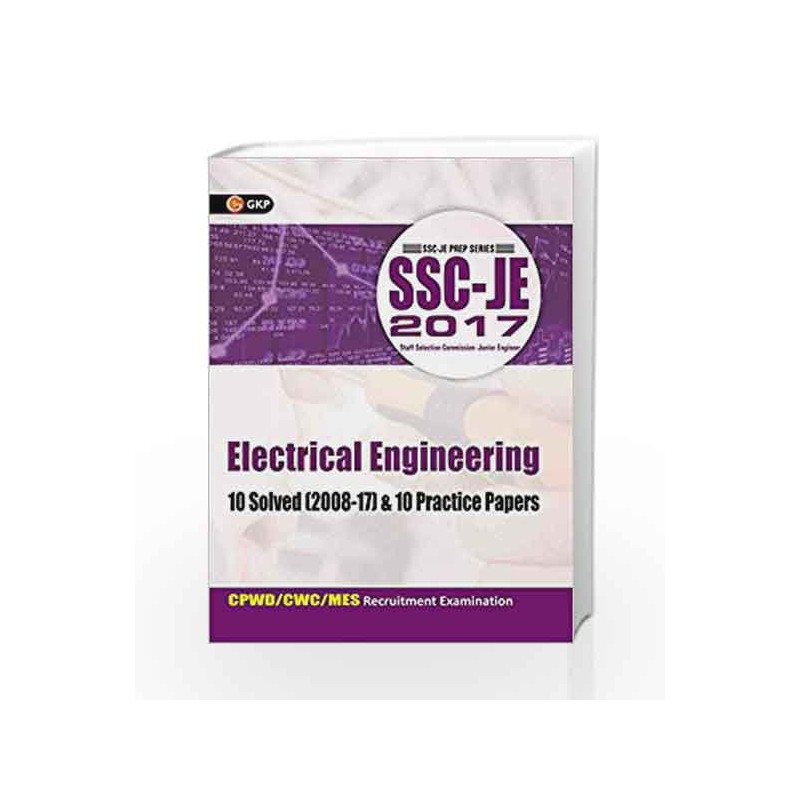SSC JE Electrical Engineering 10 Solved Papers & 10 Practice Papers by GKP Book-9788183554770