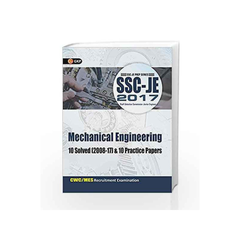 SSC JE Mechanical Engineering 10 Solved Papers & 10 Practice Papers by GKP Book-9788183554817