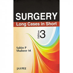 SURGERY LONG CASES IN SHORT book by Sabin - Back Cover