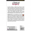 CLINICAL SURGERY book by Mahmoud Sakr - Back Cover