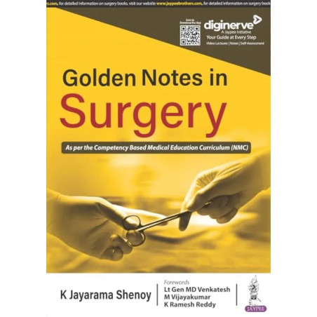 GOLDEN NOTES IN SURGERY book by K Jayarama Shenoy, India Professor and Former Head of Surgery at Kasturba Medical College (K…