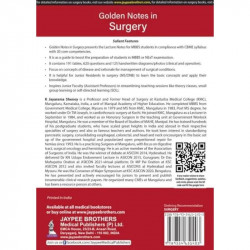 GOLDEN NOTES IN SURGERY book by K Jayarama Shenoy, India Professor and Former Head of Surgery at Kasturba Medical College (K… -