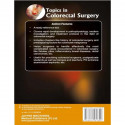 TOPICS IN COLORECTAL SURGERY book by Sivalingam - Back Cover