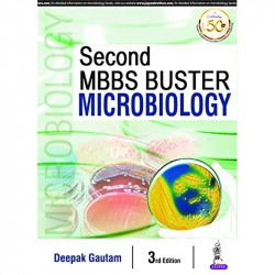 Second MBBS Buster Microbiology book by Deepak Gautam - Back Cover