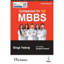 COMPANION FOR 1ST MBBS book by YATIRAJ SINGI - Back Cover
