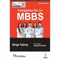 COMPANION FOR 1ST MBBS book by YATIRAJ SINGI - Back Cover