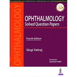 OPHTHALMOLOGY SOLVED QUESTION PAPERS book by Singi Yatiraj - Back Cover