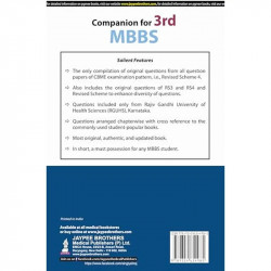 Companion for 3rd MBBS, 14/E: RGUHS Question Bank for MBBS 3rd Year Students | Solved Question Papers for Community Medicine… -