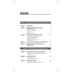 Health Economics for Hospital Management book by Dutta Shuvendu Bikash - Back Cover