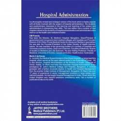 Hospital Administration book by Francis - Additional Image 4