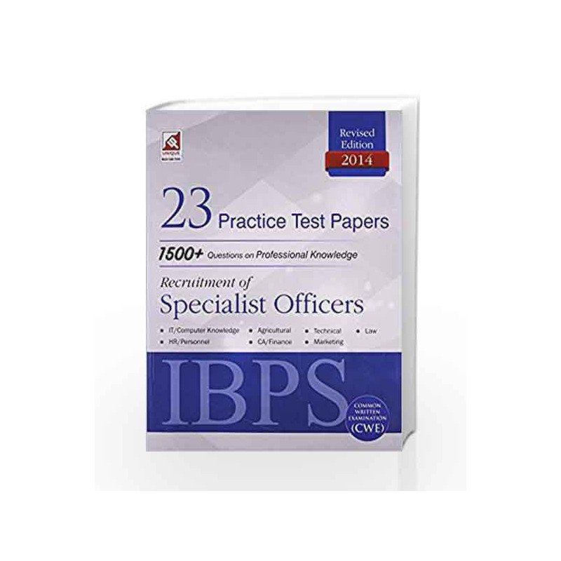 IBPS (CWE)23 Practice Test Papers by NA Book-9788183576833