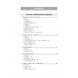 DISASTER MANAGEMENT FOR HEALTH CARE PROFESSIONALS book by Sonopant - Back Cover