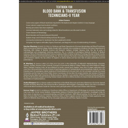 TEXTBOOK FOR BLOOD BANK & TRANSFUSION TECHNICIANS-IIND YEAR book by Kanchan Bhardwaj - Additional Image 3