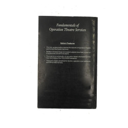 Fundamentals of Operation Theatre Service book by Datta - Back Cover