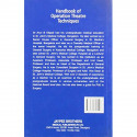 HANDBOOK OF OPERATION THEATRE TECHNIQUE book by Kilpadi - Additional Image 4
