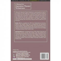 A Manual for Operation Theater Technicians, 2/E for OTT Diploma Students | Step-by-Step OT Techniques, CSSD, Anesthesia, Han… -