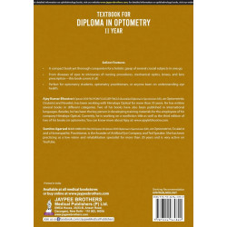 TEXTBOOK FOR DIPLOMA IN OPTOMETRY II YEAR (AS PER THE SYLLABUS & CURRICULUM OF DO) book by AJAY KUMAR BHOOTRA - Additional Image