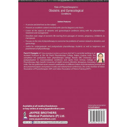 Role of Physiotherapist in Obstetric and Gynecological Conditions book by Changela Purvi K - Back Cover