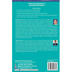 Manual Therapy Approaches in Neuro-Physiotherapy book by Ganvir Suvarna - Back Cover