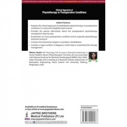 CLINICAL APPROACH OF PHYSIOTHERAPY IN POSTOPERATIVE CONDITIONS book by Gupta Meena - Additional Image 4