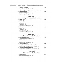 CLINICAL APPROACH OF PHYSIOTHERAPY IN POSTOPERATIVE CONDITIONS book by Gupta Meena - Additional Image 7