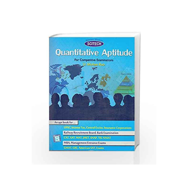 Quantitative Aptitude - For Competitive Examinations by U. Mohan Rao Book-9788183714631