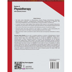 Review of Physiotherapy with Explanatory Answers for BPT Students and MPT Entrance Aspirants | 2000+ MCQs across 10 Sections… -