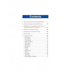 Basics in Occupational Therapy and Therapeutic Activities book by Punithan - Back Cover