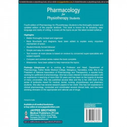 Pharmacology for Physiotherapy Students, 4/E | Thoroughly Revised BPT Textbook with Flowcharts, Compare & Contrast Tables an… -