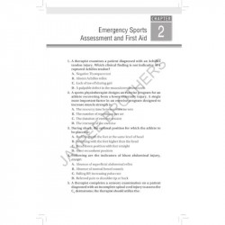 MCQs in Sports Physiotherapy (With Explanatory Answers) book by S Arun Vijay, P Shahul Hameed - Additional Image 7