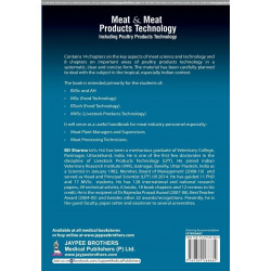 MEAT & MEAT PRODUCTS TECHNOLOGY INCLUDING POULTRY PRODUCTS TECHNOLOGY book by BD Sharma - Additional Image 3