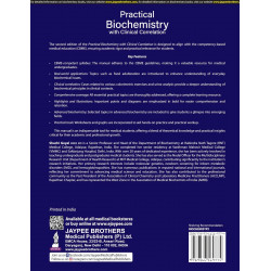 PRACTICAL BIOCHEMISTRY WITH CLINICAL CORRELATION book by Shuchi Goyal - Additional Image 3