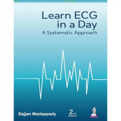 LEARN ECG IN A DAY A SYSTEMATIC APPROACH book by M.D. Madapaddy, Sajjan, M.D. Maben, EVS