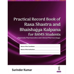 Practical Record Book Of Rasa Shastra and Bhaishajya Kalpana For BAMS Students book by Surinder Kumar