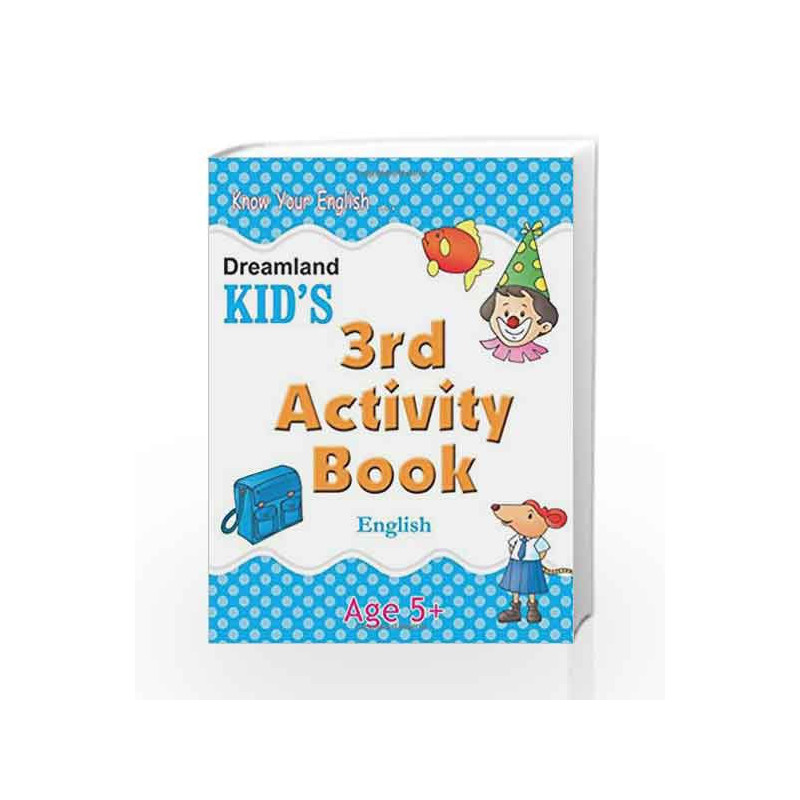 3rd Activity Book - English (Kid\'s Activity Books) by Dreamland Publications Book-9788184513776