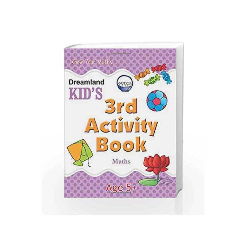3rd Activity Book - Maths (Kid\'s Activity Books) by Dreamland Publications Book-9788184513783