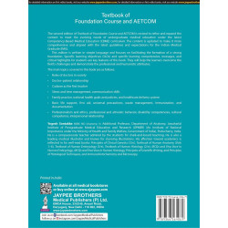 Textbook of Foundation Course and AETCOM, 2/E for MBBS 1st Year Students | Covers Professionalism, Ethics, Communication Ski… -