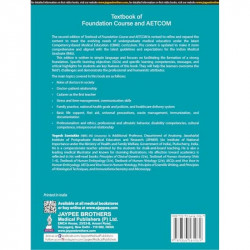 Textbook of Foundation Course and AETCOM, 2/E for MBBS 1st Year Students | Covers Professionalism, Ethics, Communication Ski… -